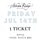 Jul 14: Concert Ticket - View 1
