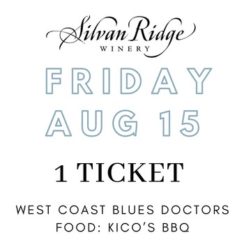 Aug 15: Concert Ticket