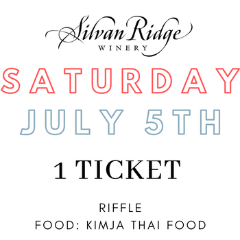 Jul 5: Concert Ticket
