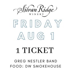 Aug 1: Concert Ticket