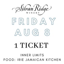 Aug 8: Concert Ticket