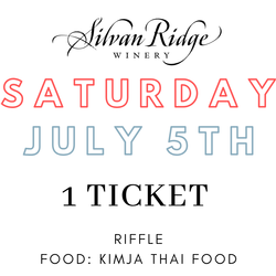 Jul 5: Concert Ticket